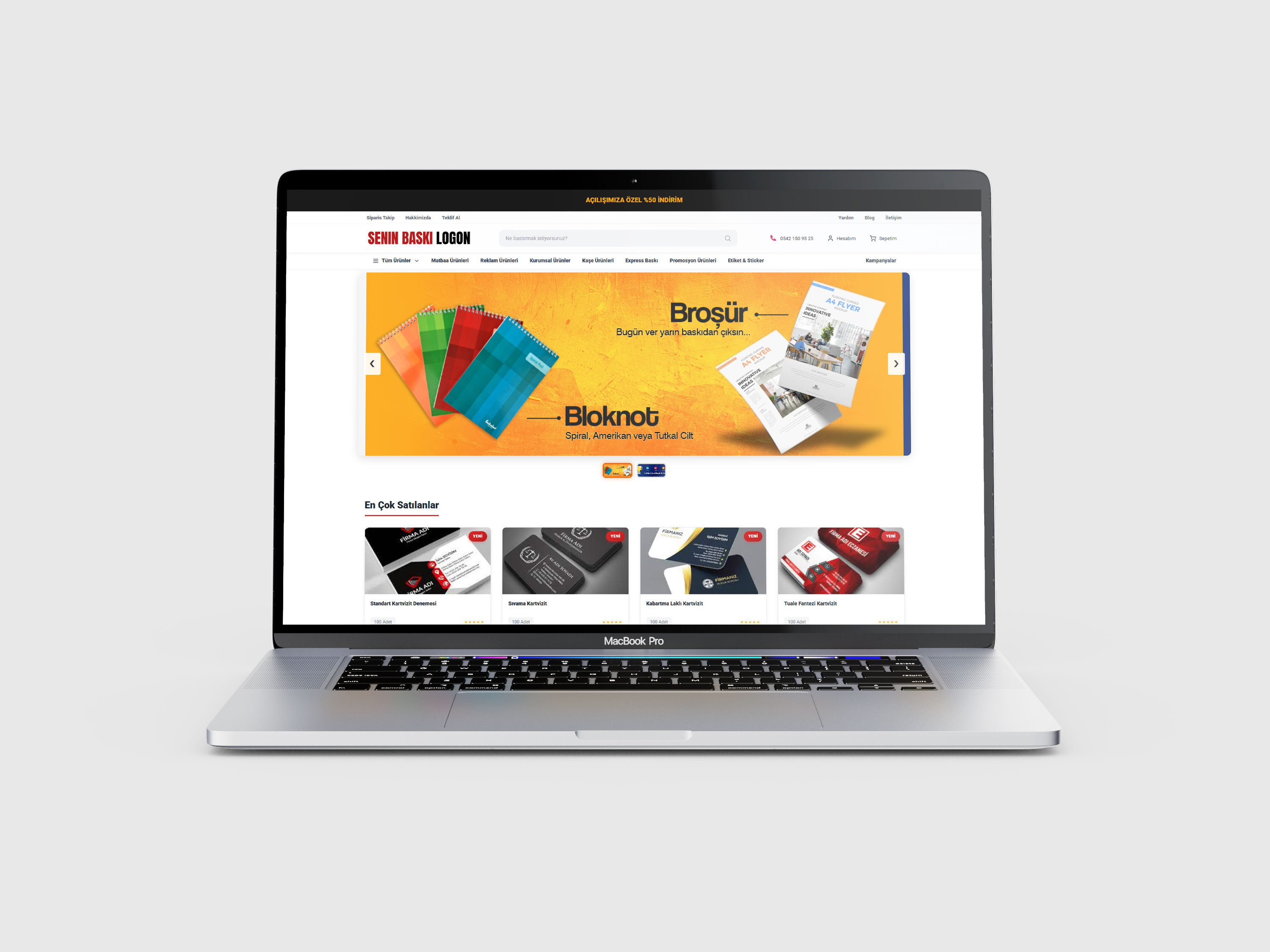 Matbaa Eticaret Scripti ve Matbaa Temasi