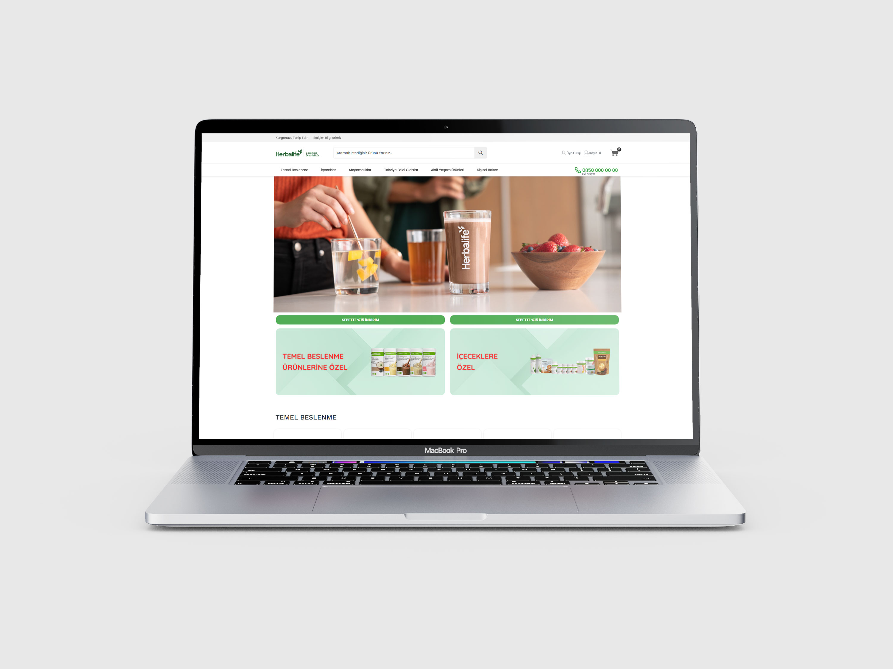 OpenCart Herbalife Teması